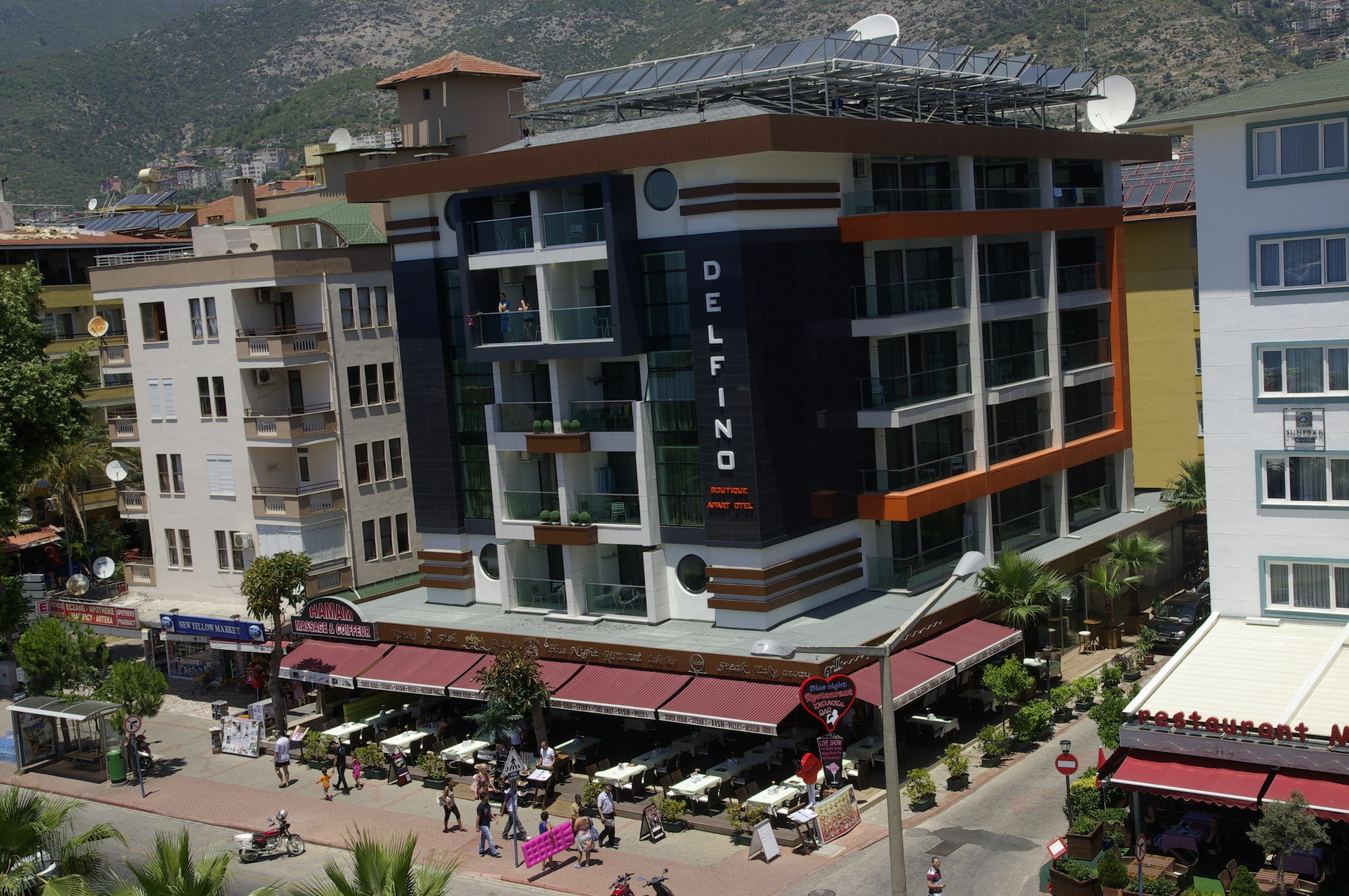 Delfino Apart Hotel Alanya Exterior foto